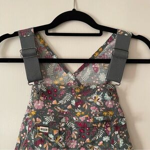 Duluth Trading Co Floral Overalls